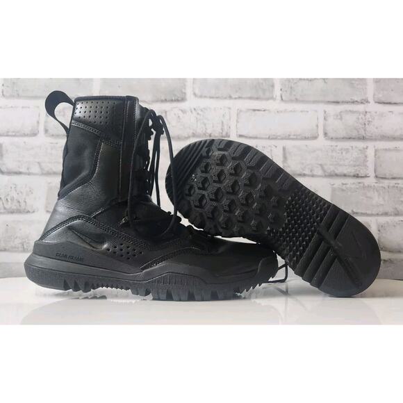 NIKE SFB FIELD 2 8" BLACK MILITARY COMBAT TACTICAL BOOTS AO7507-001 MENS SIZE 14 - Picture 1 of 6